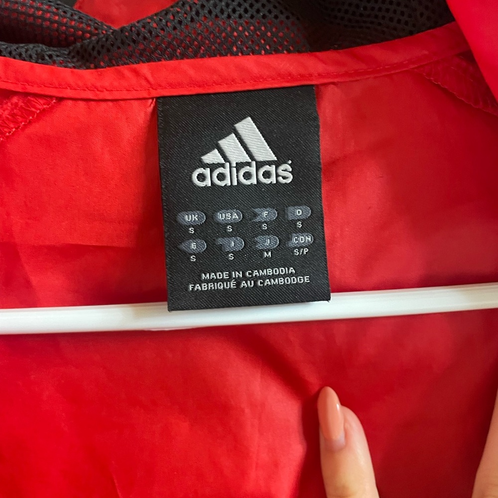 Adidas wind breaker zip up - Picture 3 of 5